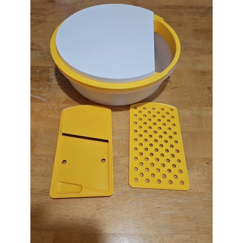 Vintage Tupperware Kitchen Work Unit Shredder Grater Replacement Parts Set READ